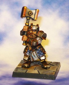 160307 mantic dungeon saga Rordin dwarf fighter