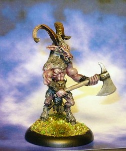 160530 reaper bones 77253 Beastman Warrior 2