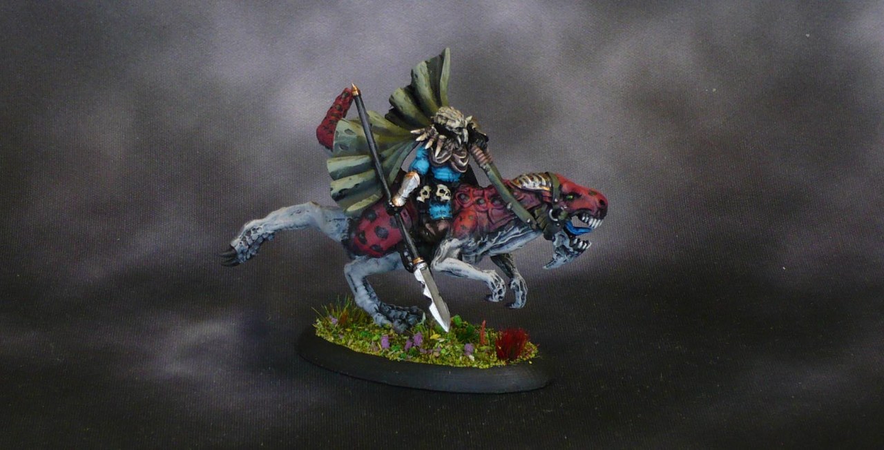 Mantic Tyrant King Blaine on&nbsp;Raptor
