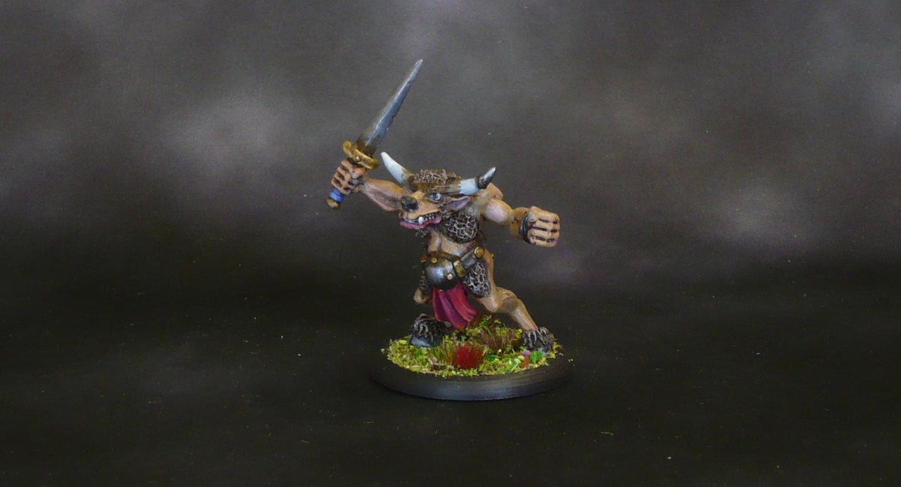 Harlequin Oldhammer Minotaur